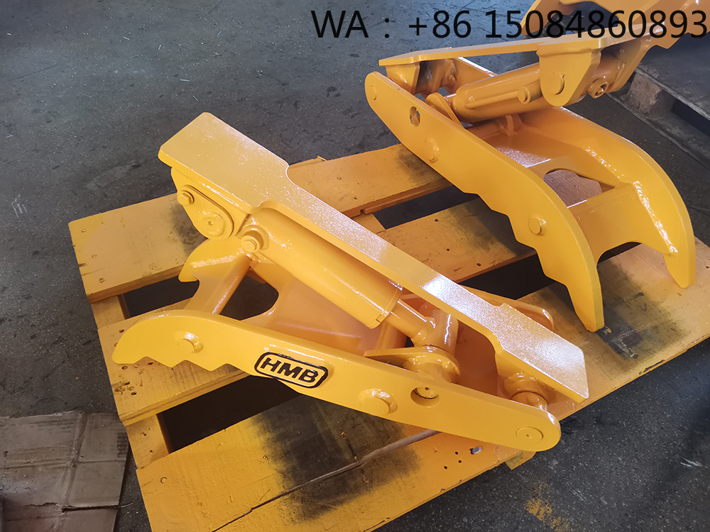 Mini Excavator - Mini Excavator Hydraulic Breaker Mounted Thumb,