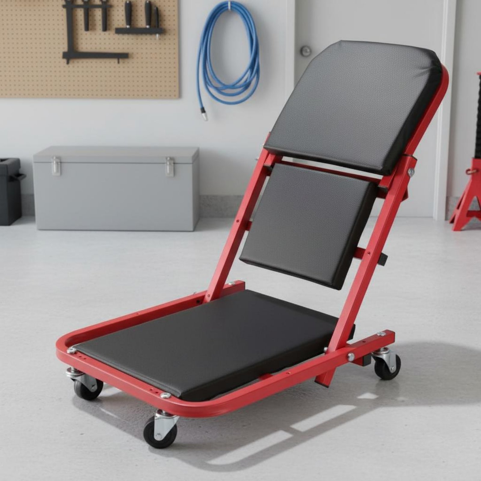 Folding Creeper Seat Foldable  - Heavy Equipment Garage recension och pris