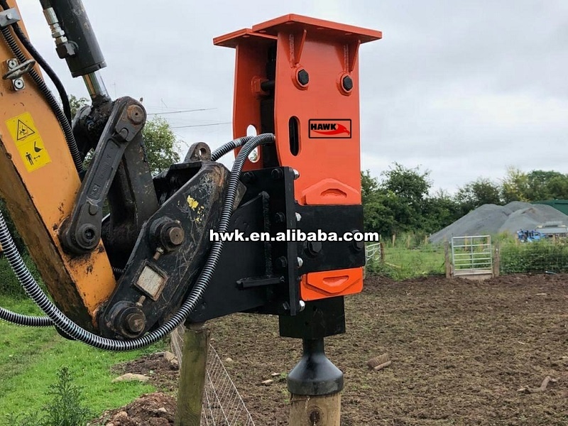 Excavator Hydraulic Fence Post - Mini Excavator recension och pris