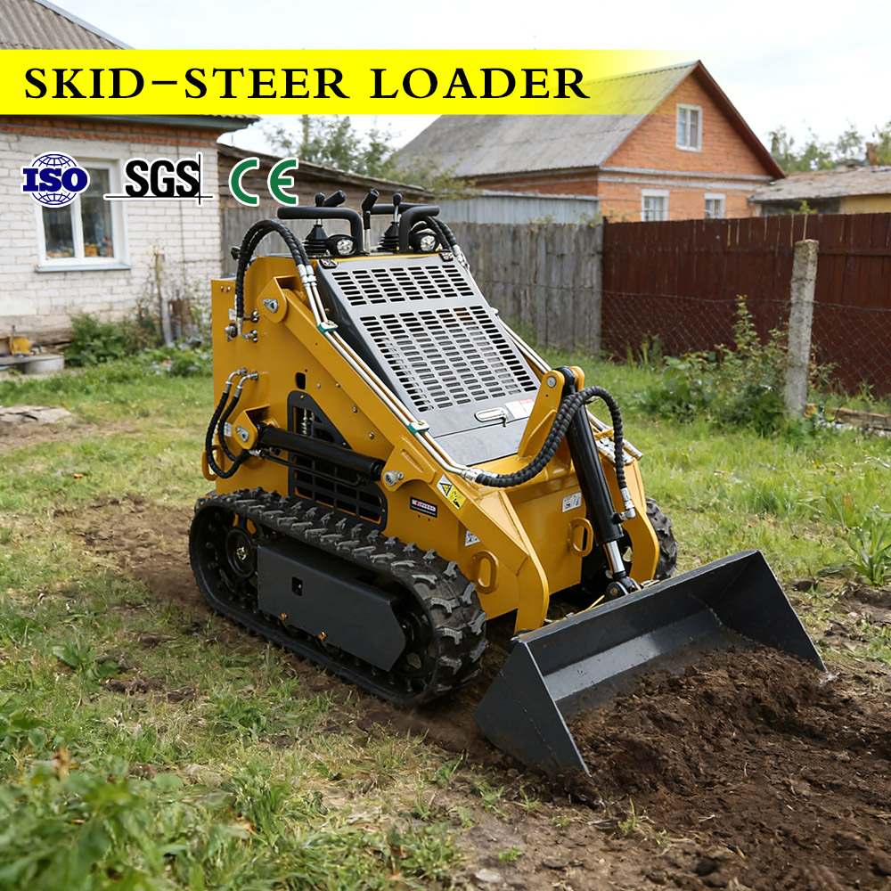 Heavy Skid Steer With Attachme - Heavy Equipment China Brand recension och pris